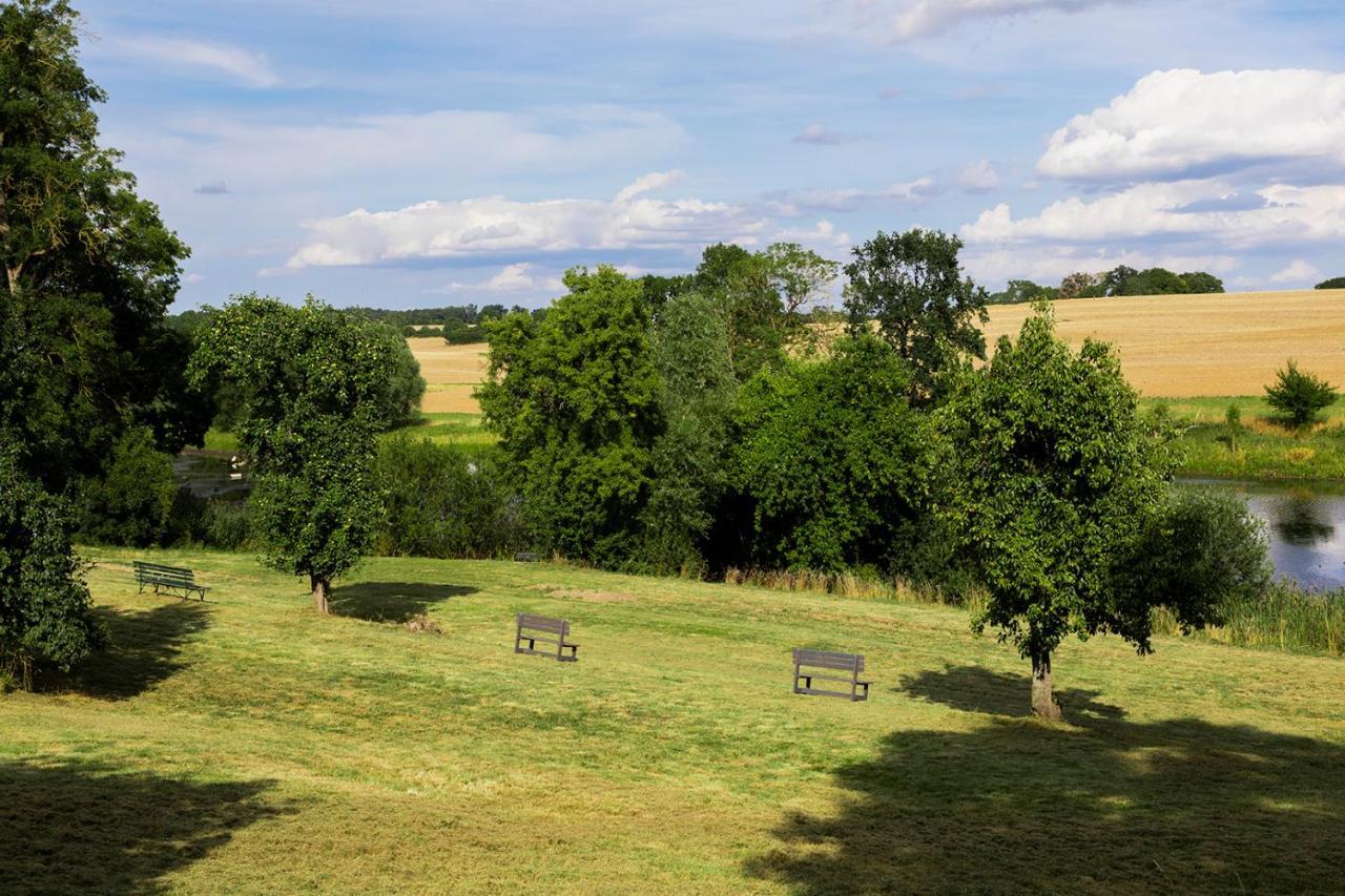 Naturnahes, Neu Moebl.Apartment, Hundefreundlich Neu Gaarz Luaran gambar